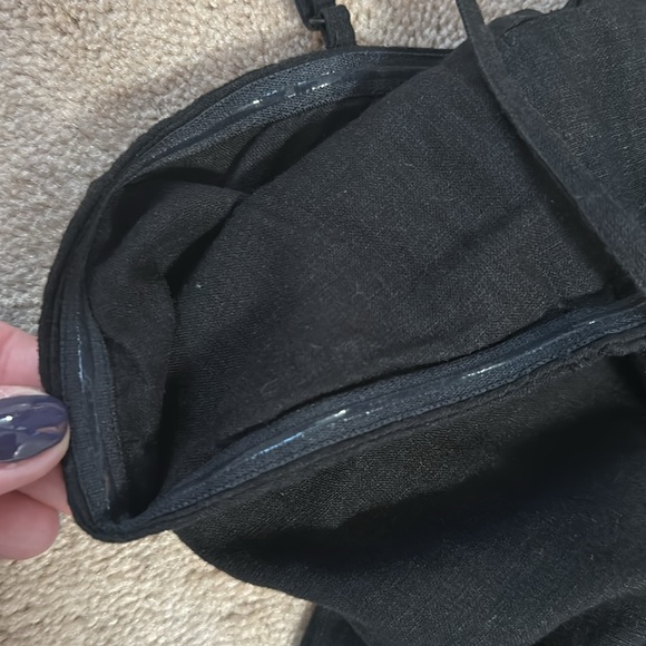 LBD little black linen dress - Picture 3 of 7